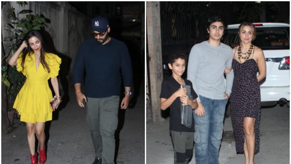 Arjun Kapoor Joins Girlfriend Malaika Arora Her Son Arhaan For Her Mom S Birthday Party See Pics Hindustan Times She was born on 23rd october 1973 in thana, maharastra india. arjun kapoor joins girlfriend malaika