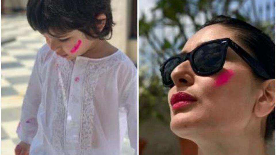 Kareena Kapoor Www Xxxi Video Com - Holi 2020: Kareena Kapoor's gift for you all is a picture of Taimur (and  herself). See here | Bollywood - Hindustan Times
