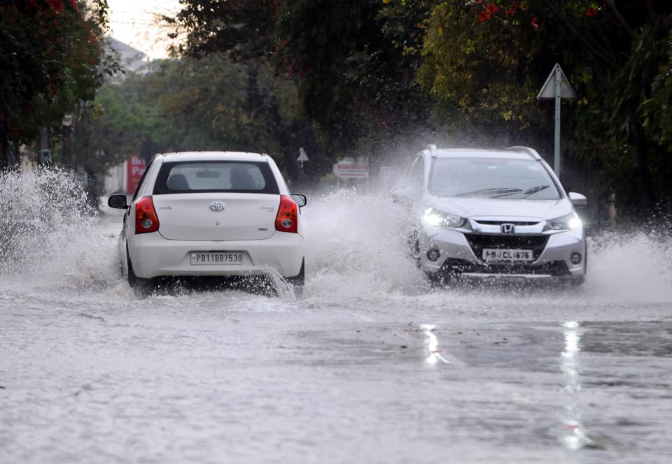 Royal City’s rain pain: Patiala roads flooded, commuters bear the brunt ...