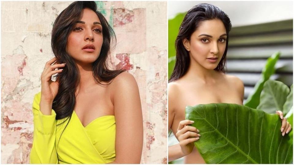 Kiara Advani Leaves Netizens Drooling In A Yellow Strapless Bralette Top  And Bodycon Skirt