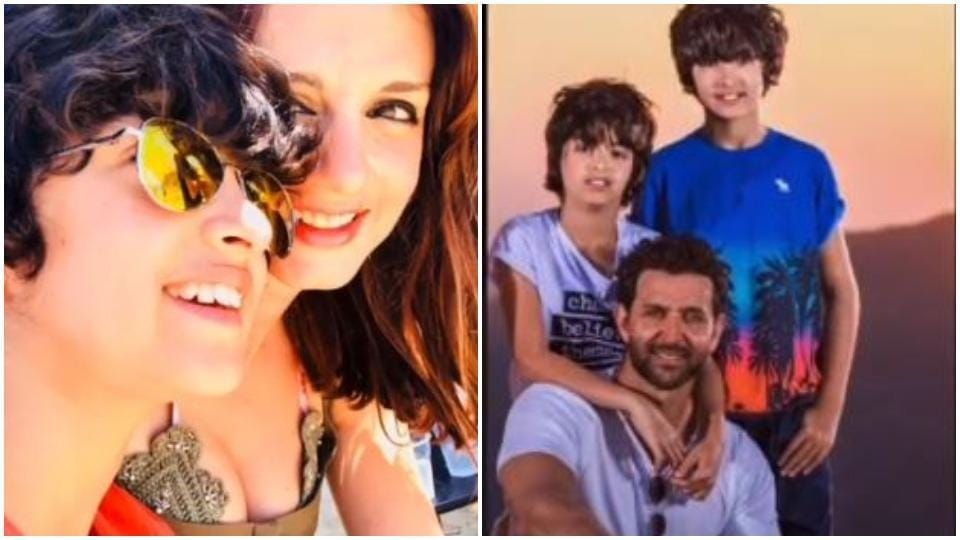 Sussanne Khan shares moments from the family album on son Hrehaan’s 14th birthday: ‘My ray of sonshine’