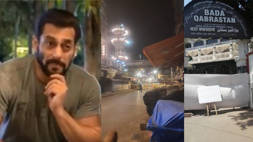 Coronavirus lockdown: Salman Khan shares pics of closed mosque and graveyard, says ‘thank you for listening’