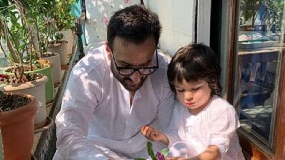 Saif Ali Khan describes ‘amazing’ video of Taimur that Kareena Kapoor won’t let him share