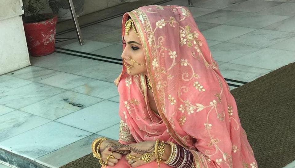 Taapsee Pannu shares pic of when she dressed up as a bride for Manmarziyaan, reveals what was on her mind