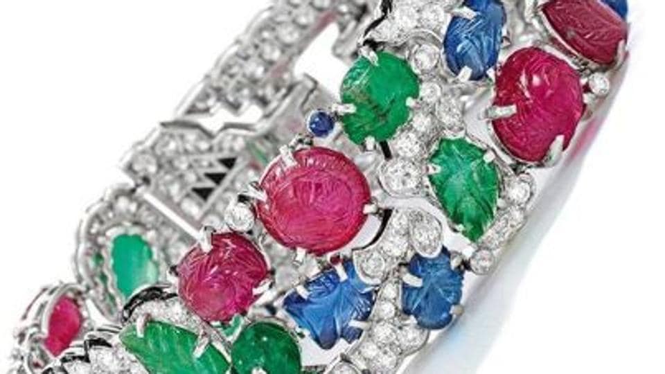 Iconic art deco bracelet from Cartier s Tutti Frutti collection to