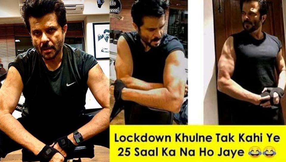 Anil Kapoor is all buffed up, daughter Rhea jokes he will be 25 by the time lockdown ends, see pic