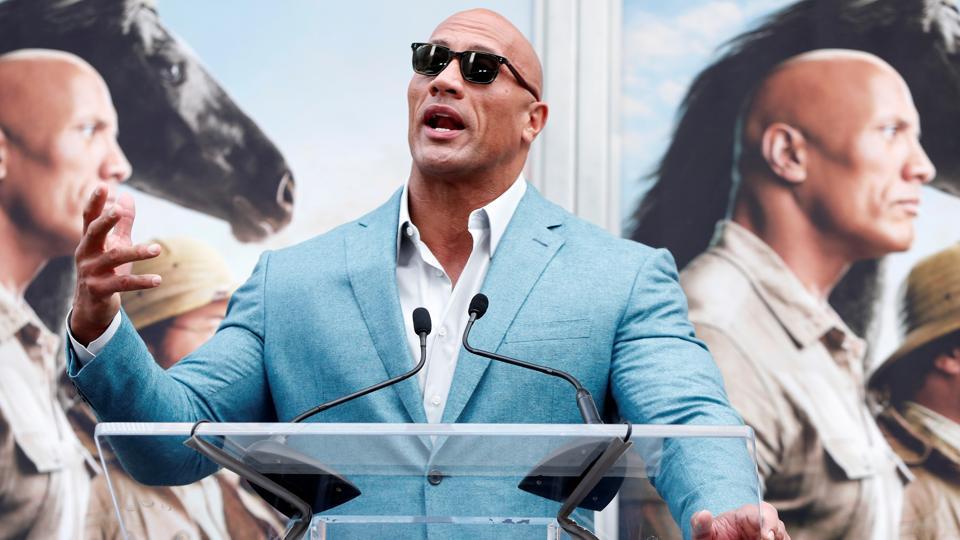 The Mission: take @therock's already legendary physique to new heights for  the biggest movie role of his career. This is…