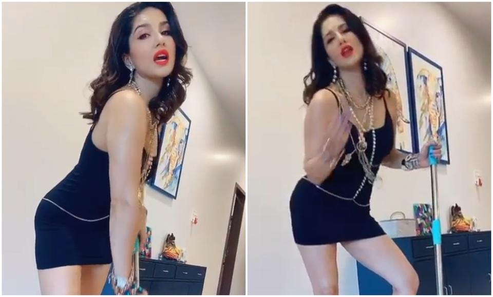 Sunny Leone Was Forced To Mop So She Put On A Little Black Dress And High Heels Watch Video Hindustan Times Hd & hq images of bollywood actress sunny leone. sunny leone was forced to mop so she