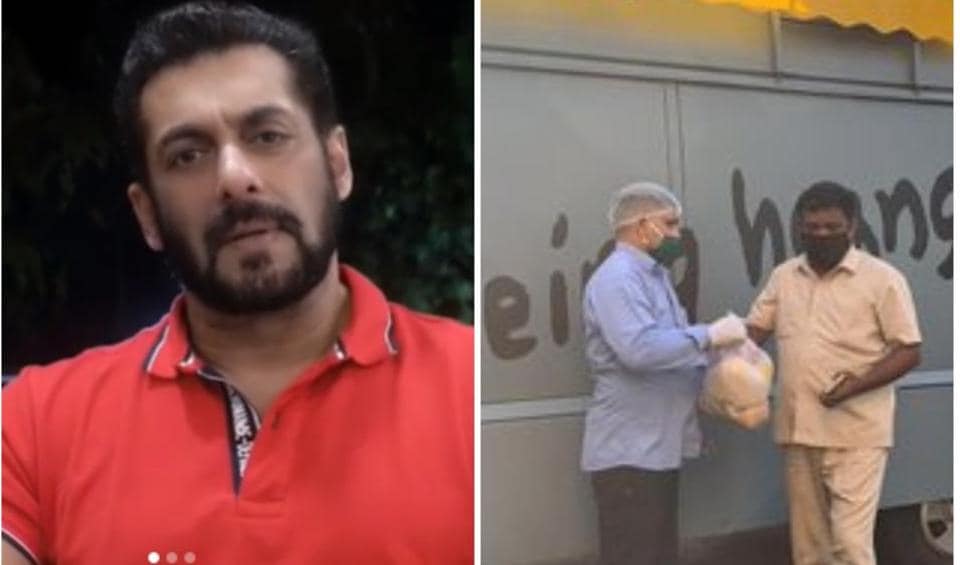 Salman Khan launches food truck ‘Being Haangryy’ to feed the needy, watch videos