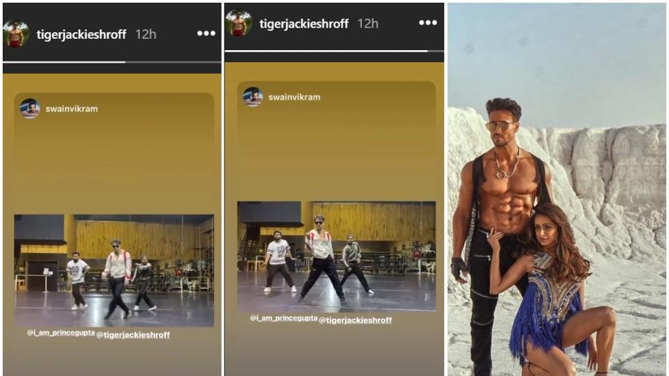 Tiger Shroff shares video from dance rehearsal for Baaghi 3 song Dus Bahane 2.0. Watch