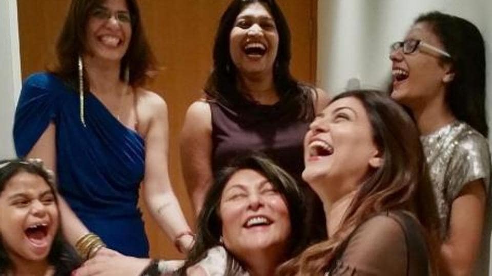 Sushmita Sen shares pics with daughters, mom on Mother’s Day: ‘To all mothers & nurturers’