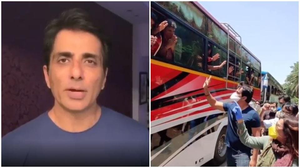 Sonu Sood arranges buses for migrants stuck in Mumbai: ‘Every Indian deserves to be with their families and dear ones’