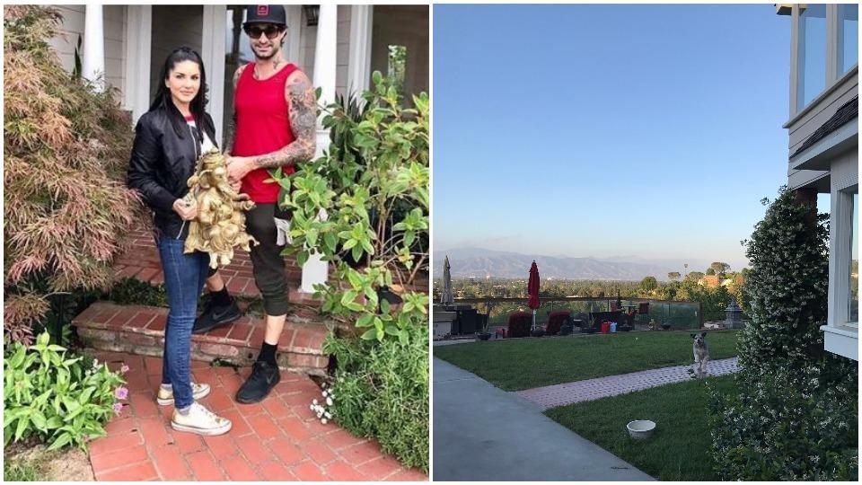 Step inside Sunny Leone’s sprawling LA bungalow where she had moved with family for a better lockdown life