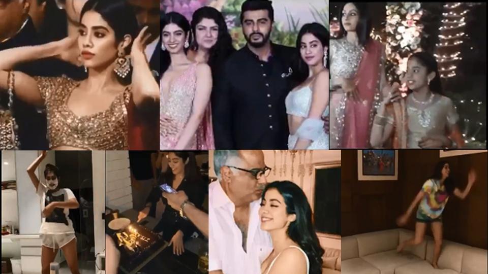 Janhvi Kapoor sums up life with Sridevi, dad Boney, brother Arjun Kapoor: ‘If you can’t go outside, go inside’. Watch video