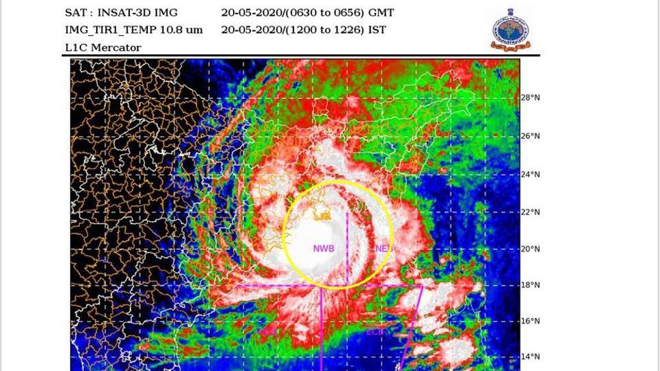 Cyclone Amphan To Begin Landfall At 4pm In Sunderbans | Latest News ...