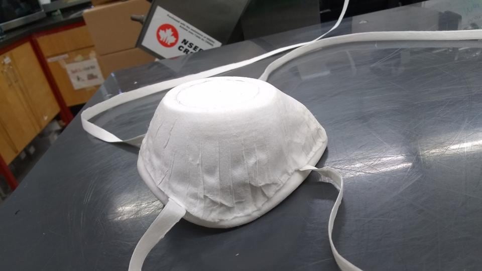 Covid19 Canadian university designs biodegradable face masks World