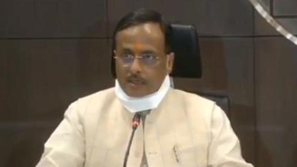 Uttar Pradesh’s deputy CM Dinesh Sharma. Uttar Pradesh’s deputy CM Dinesh Sharma.