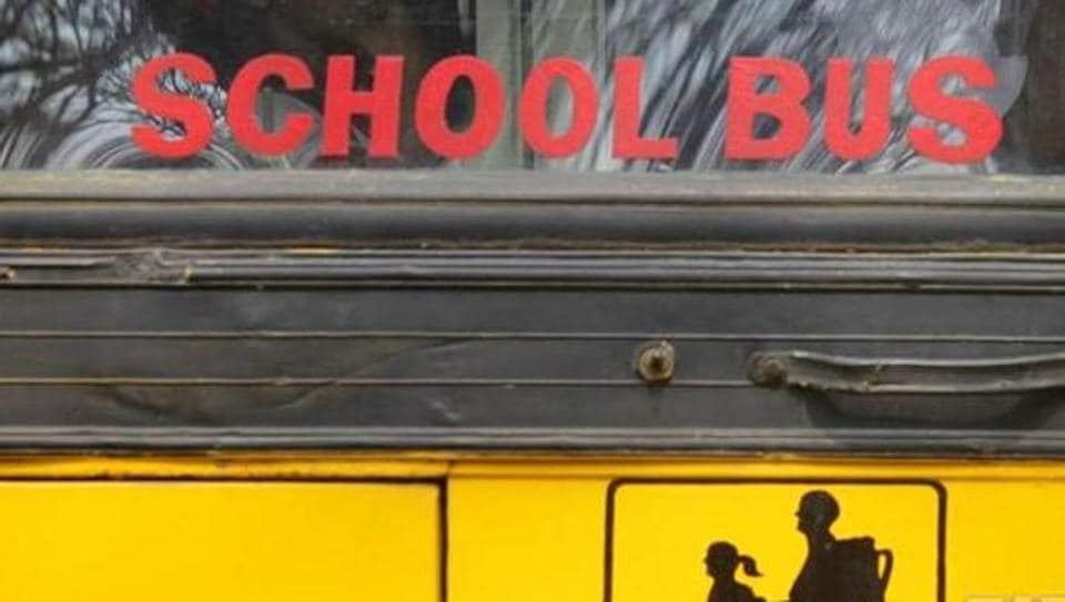 The family alleged that the school authorities called them up after the incident and said the child was not feeling well, and he peeped outside the bus to vomit.(File photo. Representative image)
