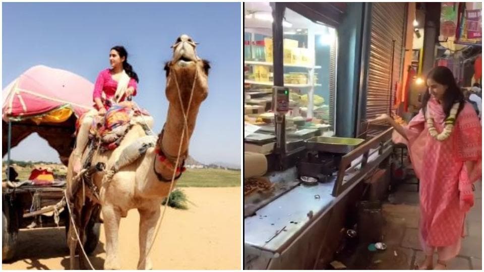 Sara Ali Khan takes fans on a tour of India in new video. Watch her ‘Bharat state of mind ’