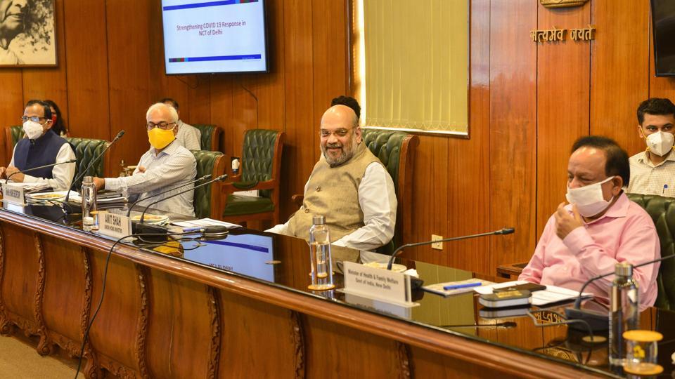 Amit Shah Helms Meeting Over Covid-19 Crisis In Delhi, Suggests Scaling ...