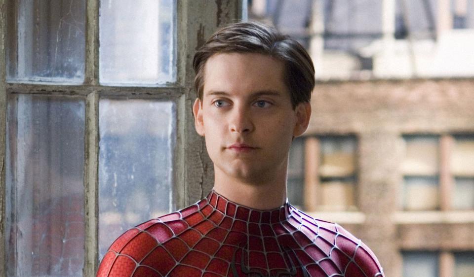 Andrew Garfield recited Tobey Maguire's lines while stoned