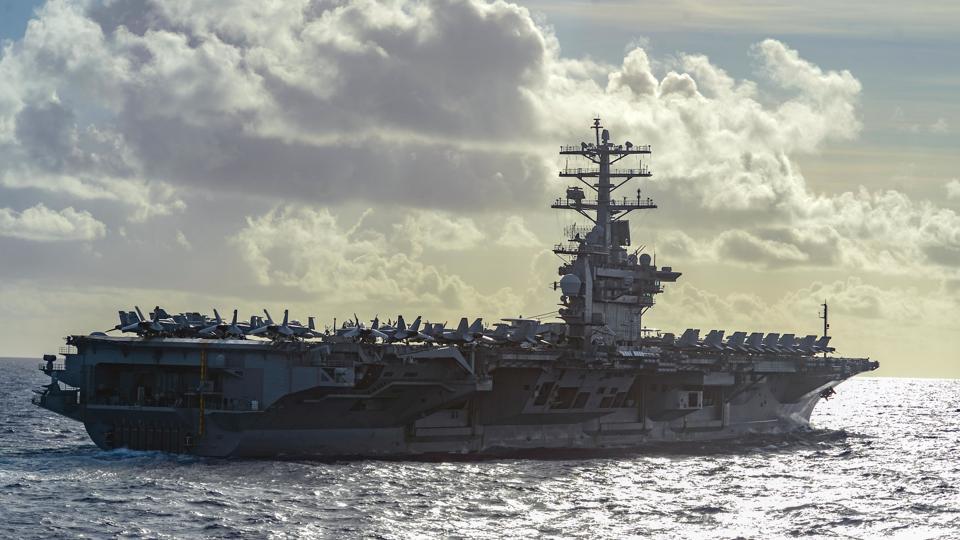 US supercarriers in South China Sea, ambitious Beijing stretched on ...