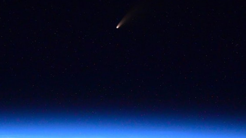 ‘Last night fireworks’ Astronauts capture photos of comet NEOWISE from