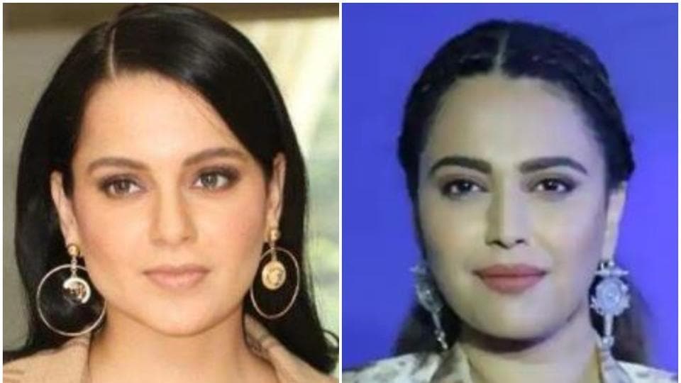 Swara Bhasker writes ‘happy memories’ in reaction to tweet saying Kangana Ranaut abused her on Tanu Weds Manu set