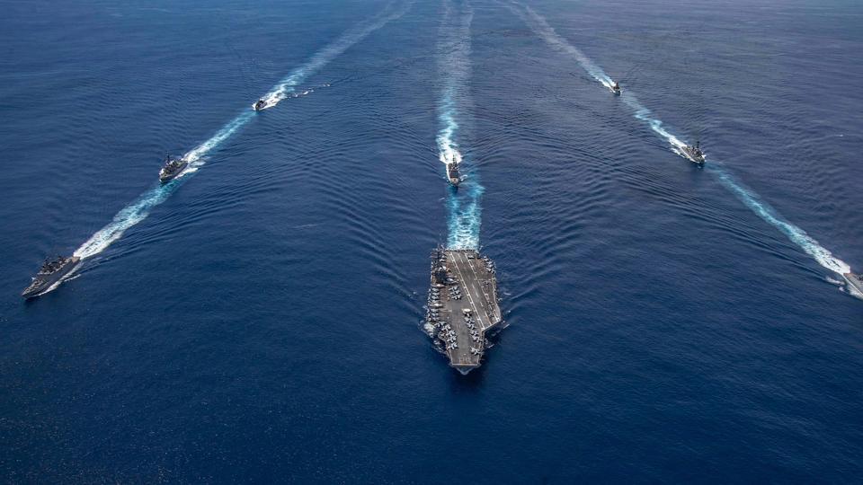 8 Indian,US warships conduct maritime drills in Indian Ocean