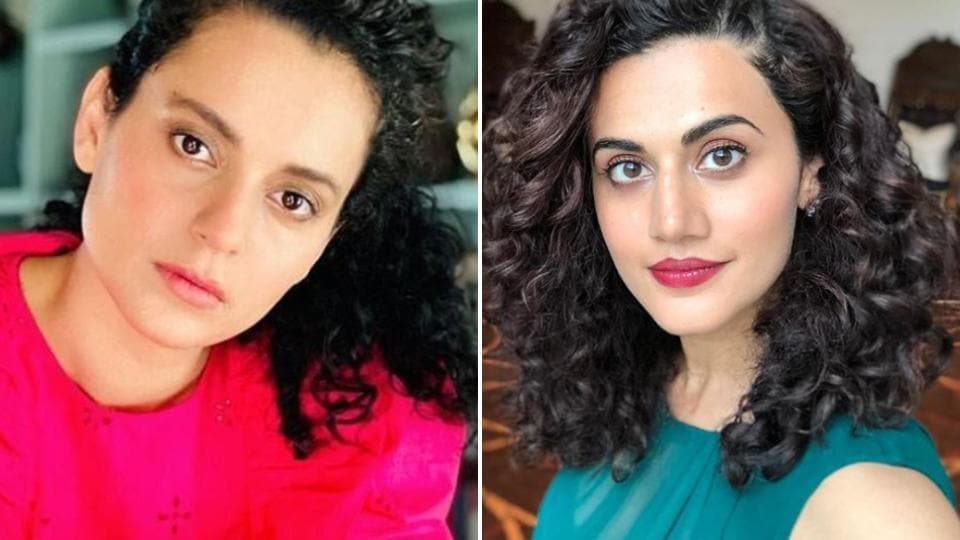Taapsee Pannu On Kangana Ranaut You Are Fighting For Outsiders And Simultaneously Pulling Down Other Outsiders Hindustan Times taapsee pannu on kangana ranaut you