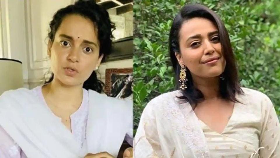 Swara Bhasker on Kangana Ranaut calling her 'B-grade actress': 'I will  defend her right to exercise her freedom of expression' | Bollywood -  Hindustan Times