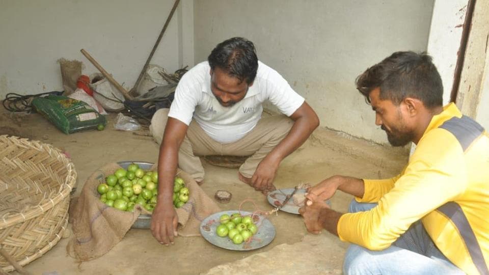 Hit by Covid, out-of-work Varanasi weavers selling fruits and vegetables