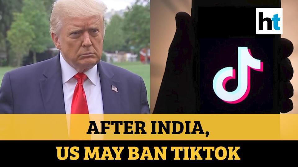 ‘TikTok may be banned in US,’ says President Donald Trump | Hindustan Times