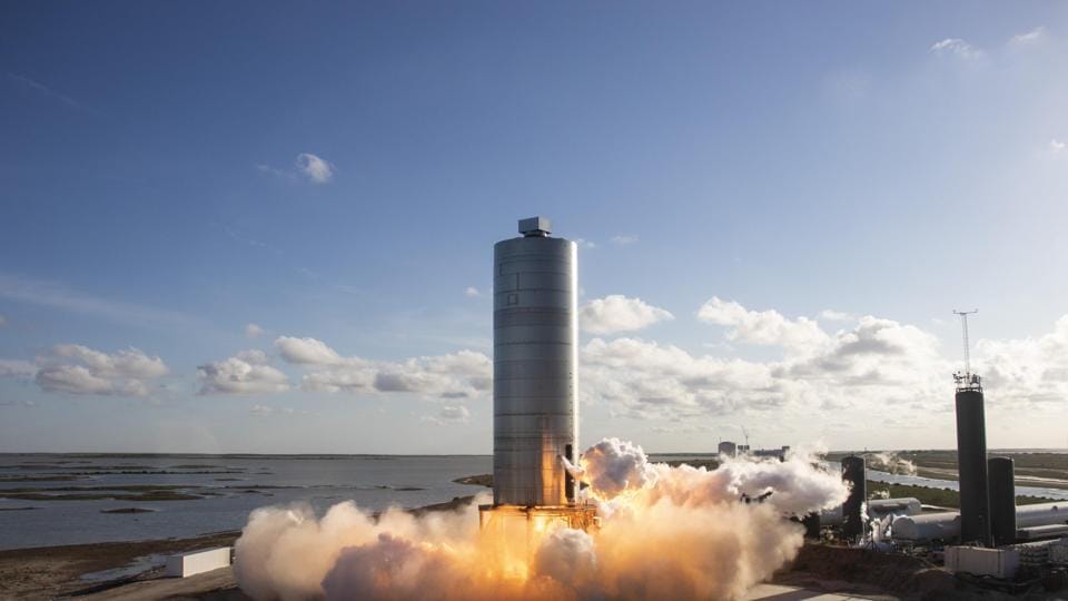 ‘Mars is looking real’: Elon Musk as SpaceX test rocket makes 1st flight, landing upright