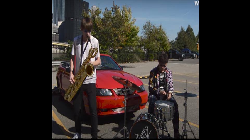 Band syncs their music with car alarm tune, it’ll make you want to