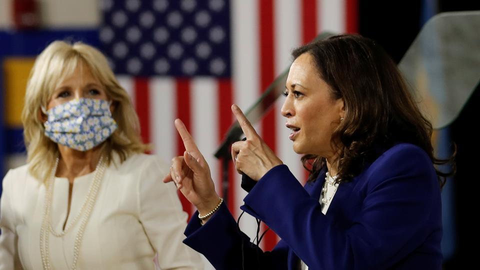 ‘Do something’: Kamala Harris applauds her mother for inspiring her to join public service