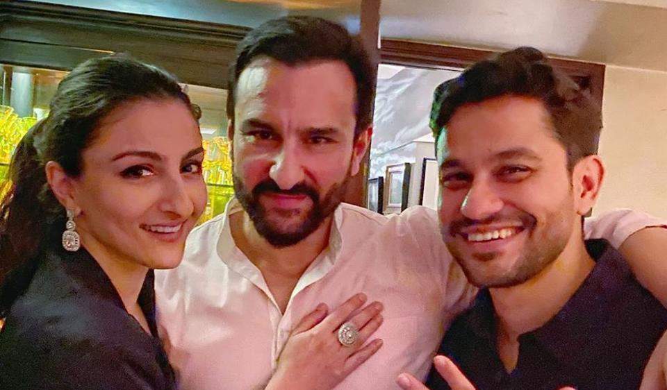 Soha Ali Khan Shares Photo From Brother Saif Ali Khans Birthday Bash 