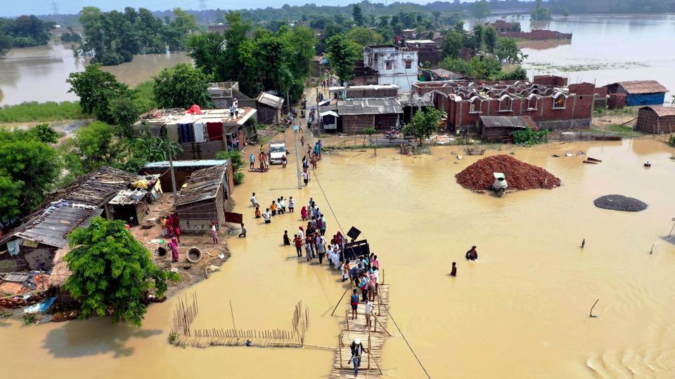 bihar flood 2008 case study