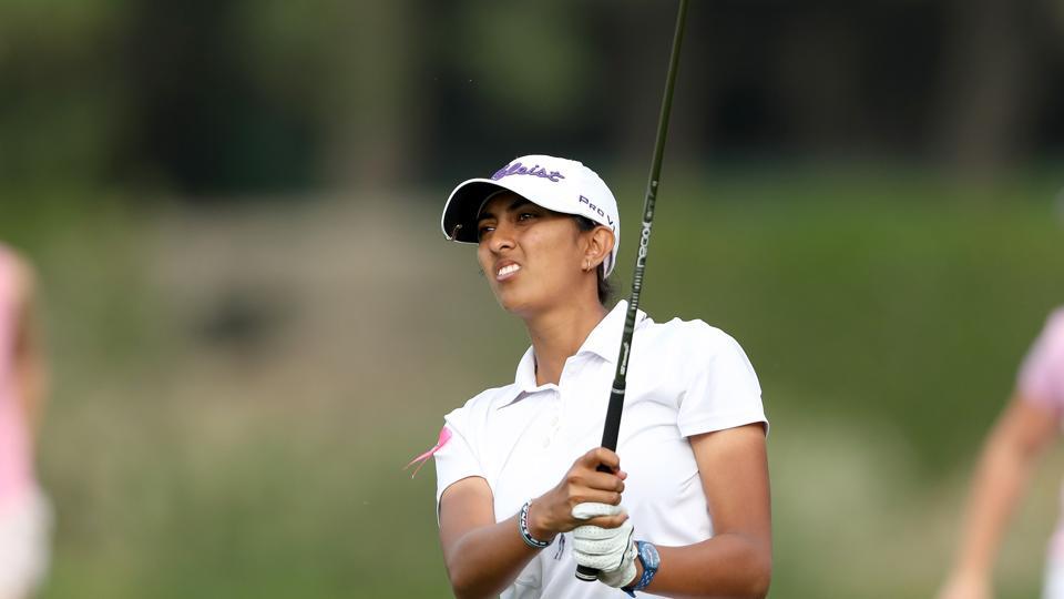 Indian trio struggles on challenging opening day at Women’s British ...