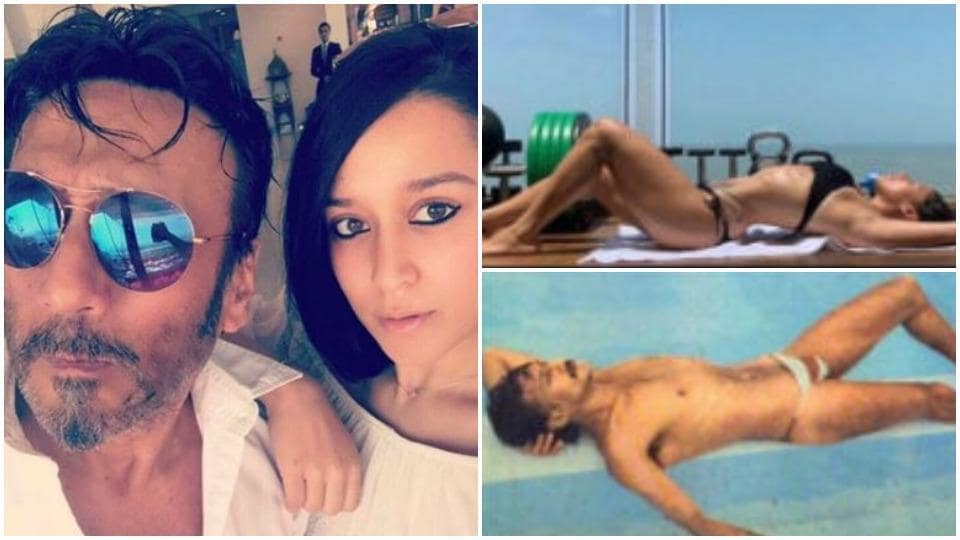 Jackie Shroff's daughter Krishna Shroff shows their love for bathing suits:  'Like father like daughter' | Bollywood - Hindustan Times