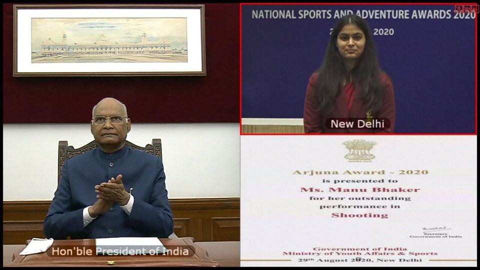 In a first, sportspersons receive Khel Ratna, Arjuna virtually