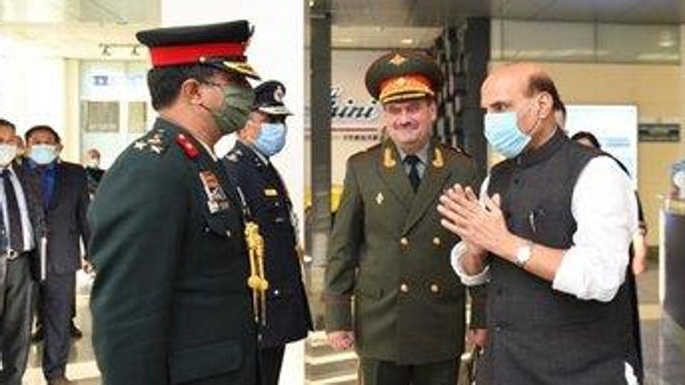 Defence Minister Rajnath Singh reaches Russia for SCO meet