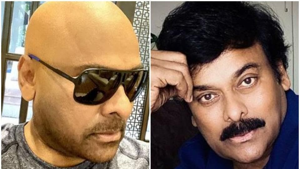 Chiranjeevi teases fans with new look, flaunts tonsured avatar, see pic