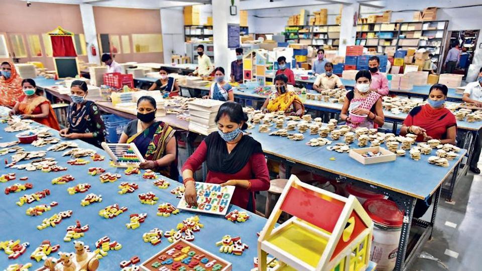 India’s first toymaking hub pins hopes on ‘vocal for local’ Latest News India Hindustan Times