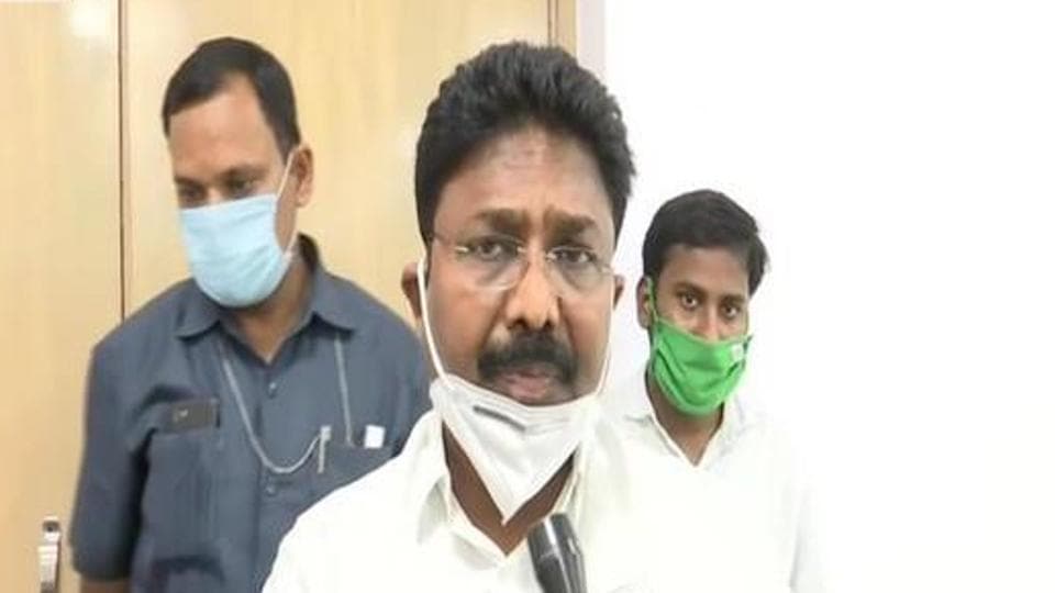 Audimulapu Suresh, State Education Minister. (ANI file) Audimulapu Suresh, State Education Minister. (ANI file)
