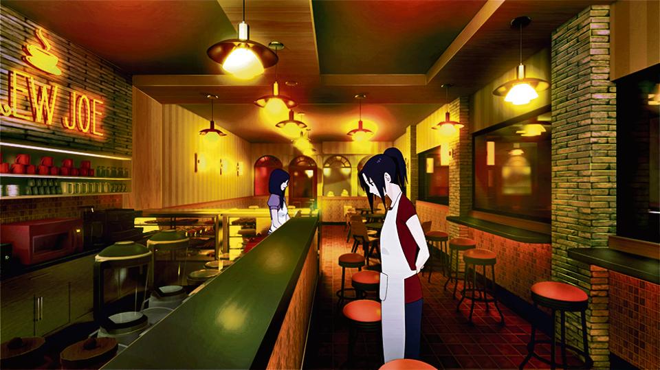 Wallpaper Anime Bar Neon Genesis Evangelion Women  Wallpaperforu