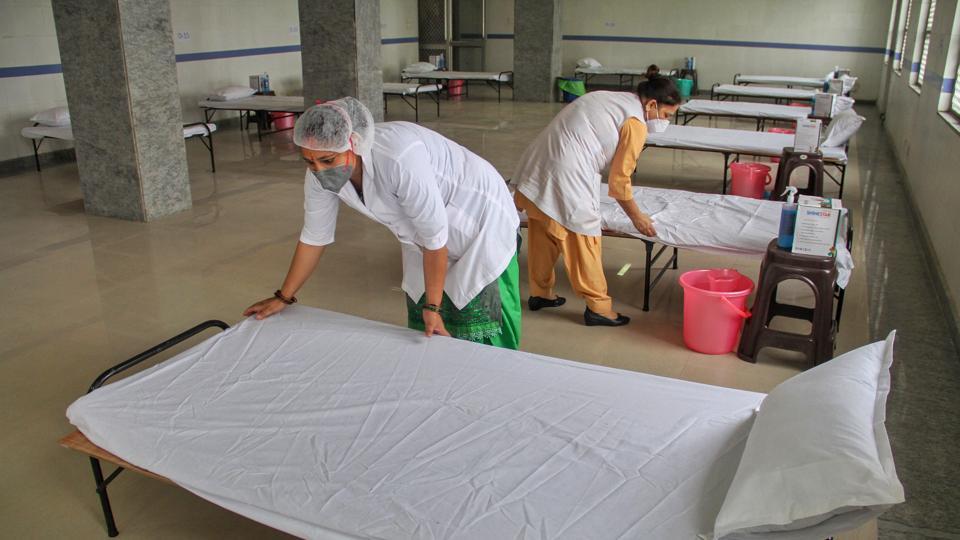 Delhi government adds 200 Covid beds in two hospitals Latest News