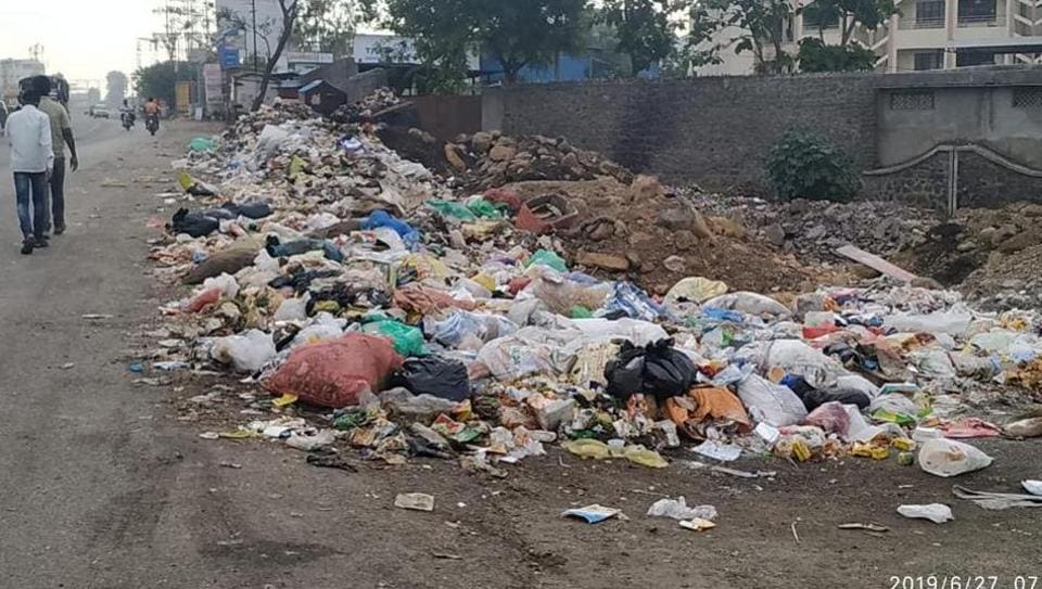 Garbage menace continues in Wagholi amid absence of processing plant ...