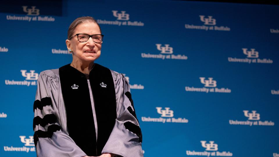 ruth bader ginsburg is the second woman to do what