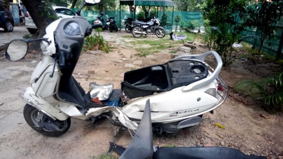 Dentist killed in scooterSUV collision in Chandigarh’s Sector 22